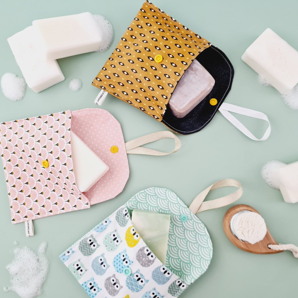 Pochettes à savon