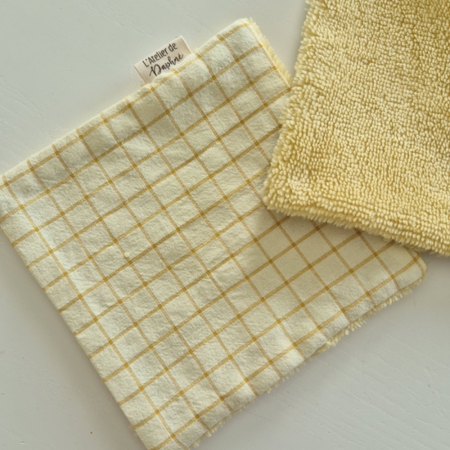 Lingettes démaquillantes Mimosa